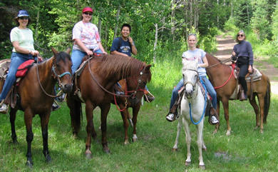 2003 KBL Lab Horseback Riding